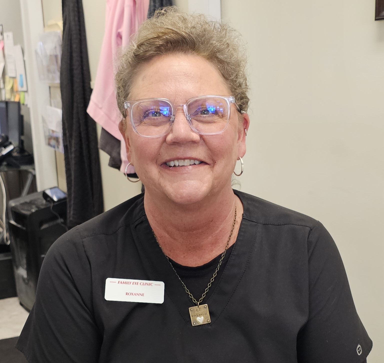 Roxanne, Optician at Family Eye Clinic